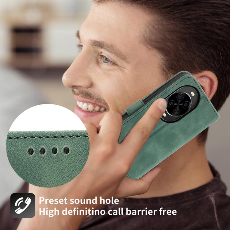 For Huawei nova 14 Pro Dierfeng Dream Line TPU Hybrid PU Leather Phone Case