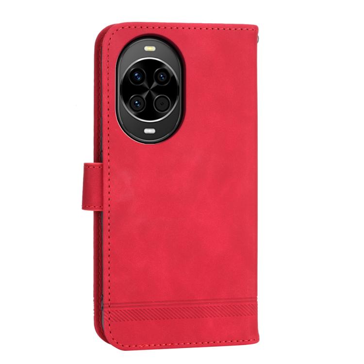 For Huawei nova 14 Dierfeng Dream Line TPU Hybrid PU Leather Phone Case