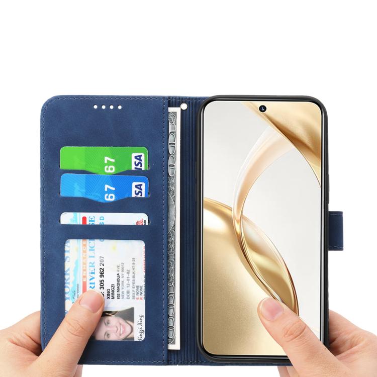 For Huawei nova 14 Dierfeng Dream Line TPU Hybrid PU Leather Phone Case