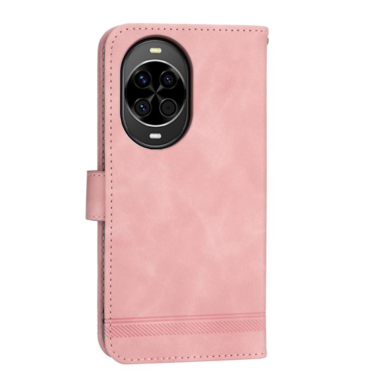 For Huawei nova 14 Dierfeng Dream Line TPU Hybrid PU Leather Phone Case