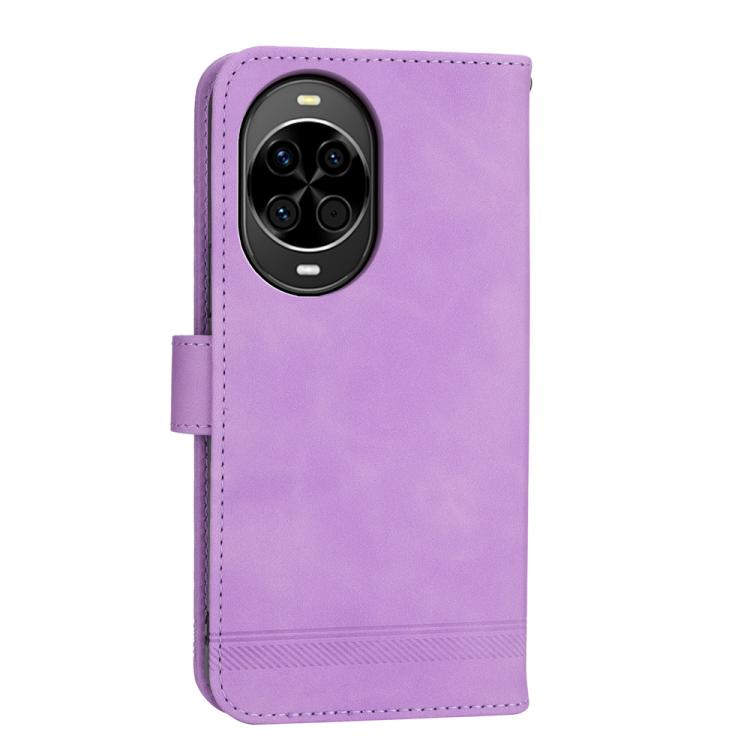 For Huawei nova 14 Dierfeng Dream Line TPU Hybrid PU Leather Phone Case