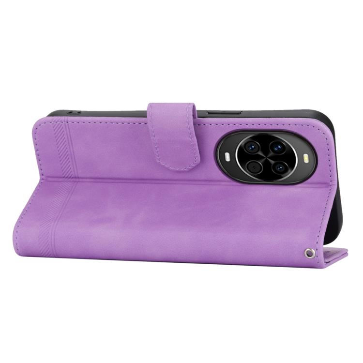 For Huawei nova 14 Dierfeng Dream Line TPU Hybrid PU Leather Phone Case