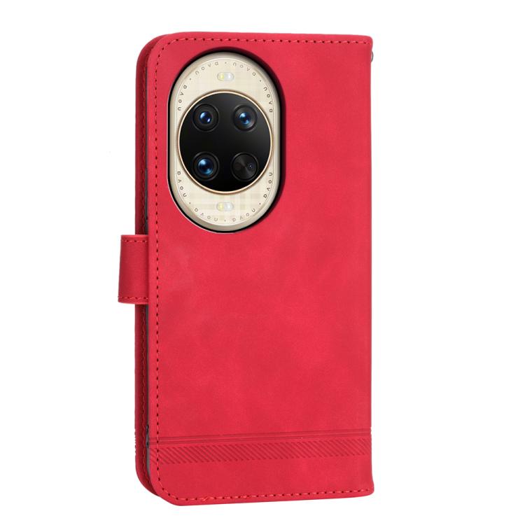 For Huawei nova 14 Ultra Dierfeng Dream Line TPU Hybrid PU Leather Phone Case