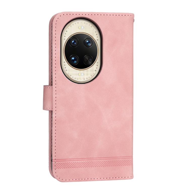 For Huawei nova 14 Ultra Dierfeng Dream Line TPU Hybrid PU Leather Phone Case