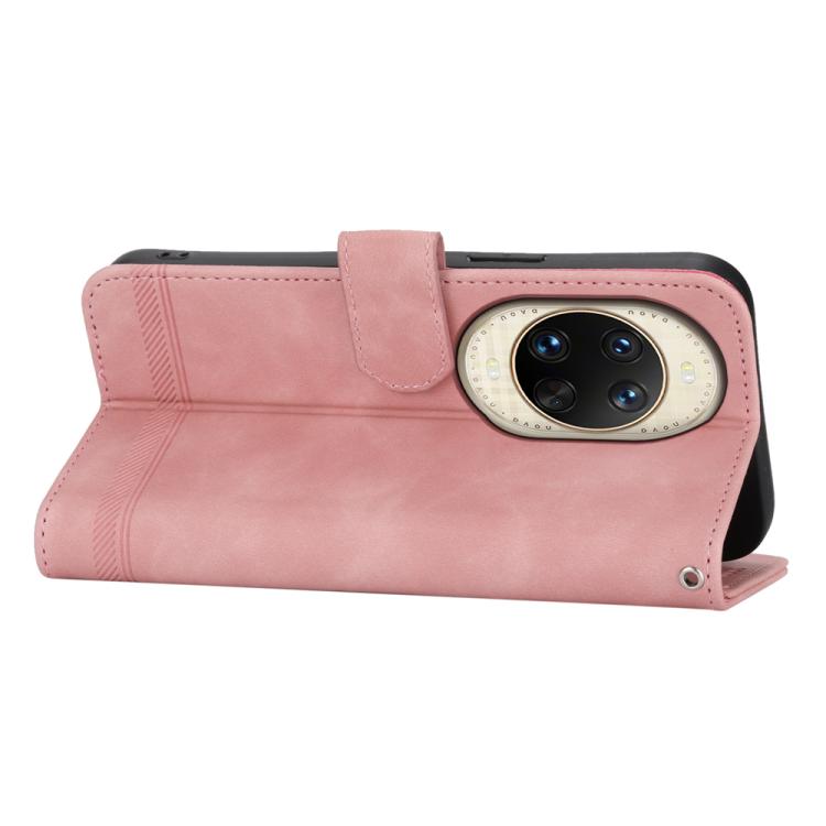 For Huawei nova 14 Ultra Dierfeng Dream Line TPU Hybrid PU Leather Phone Case