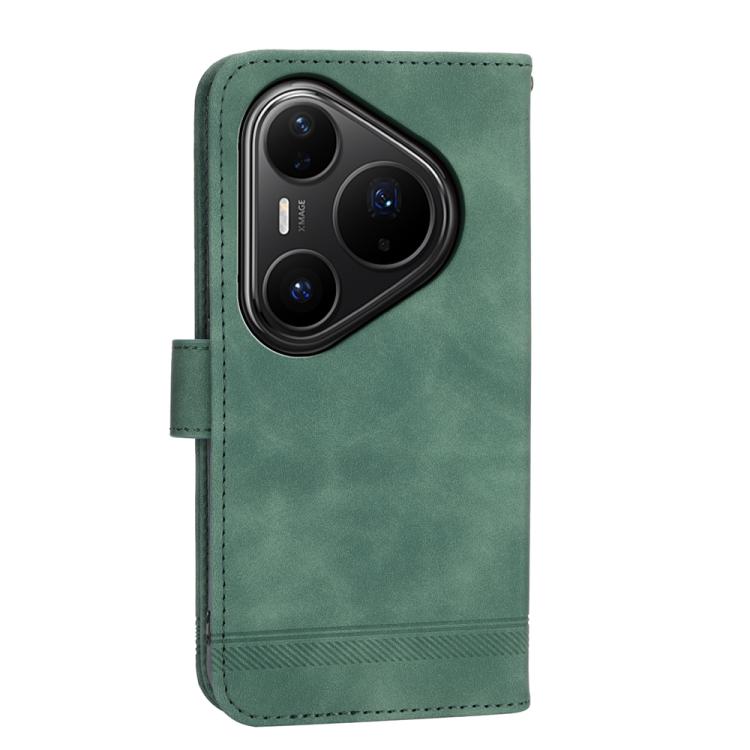 For Huawei Pura 80 Pro 5G / Pura 80 Pro+ 5G Dierfeng Dream Line TPU Hybrid PU Leather Phone Case