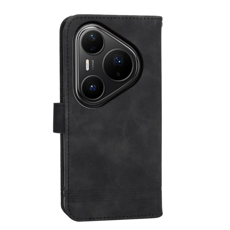 For Huawei Pura 80 Ultra 5G Dierfeng Dream Line TPU Hybrid PU Leather Phone Case