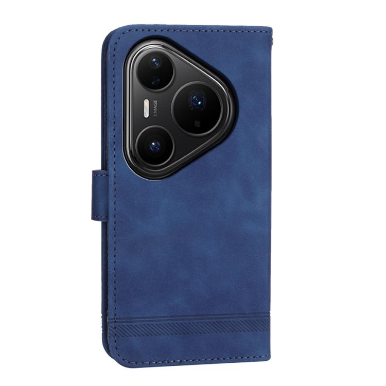 For Huawei Pura 80 Ultra 5G Dierfeng Dream Line TPU Hybrid PU Leather Phone Case