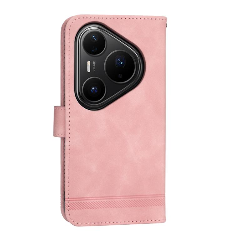 For Huawei Pura 80 Ultra 5G Dierfeng Dream Line TPU Hybrid PU Leather Phone Case