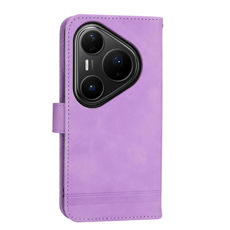 For Huawei Pura 80 Ultra 5G Dierfeng Dream Line TPU Hybrid PU Leather Phone Case