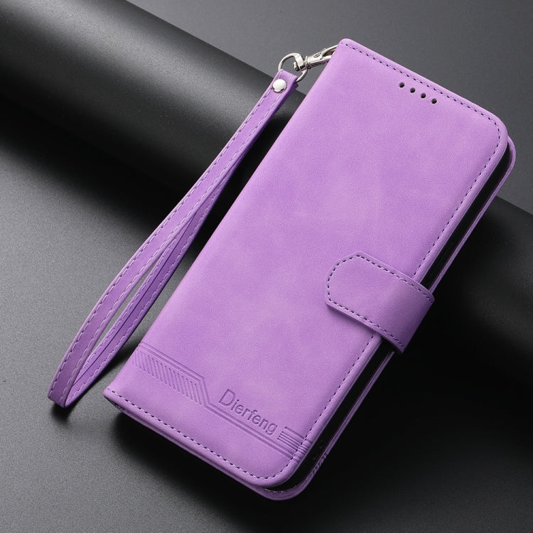 For Honor X6b Dierfeng Dream Line TPU Hybrid PU Leather Phone Case