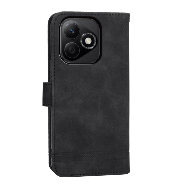 For Honor X60i Dierfeng Dream Line TPU Hybrid PU Leather Phone Case