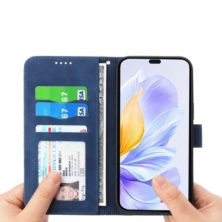 For Honor X60i Dierfeng Dream Line TPU Hybrid PU Leather Phone Case