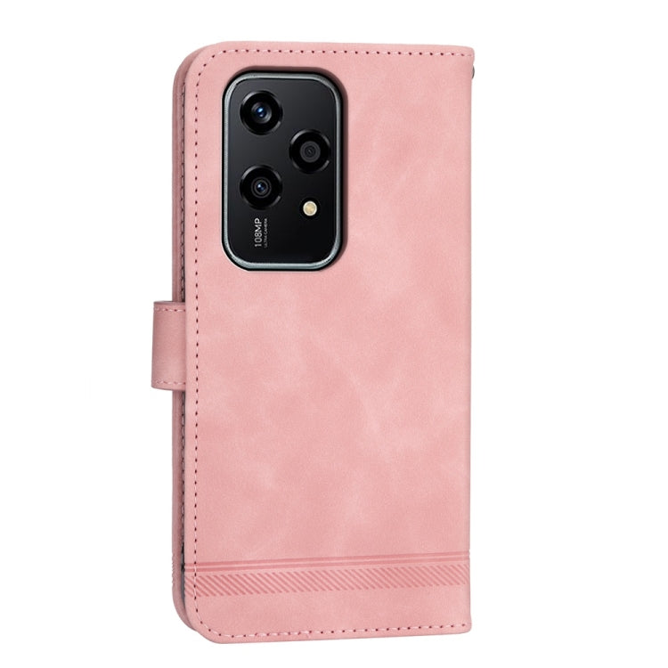 For Honor 200 Lite Global Dierfeng Dream Line TPU Hybrid PU Leather Phone Case