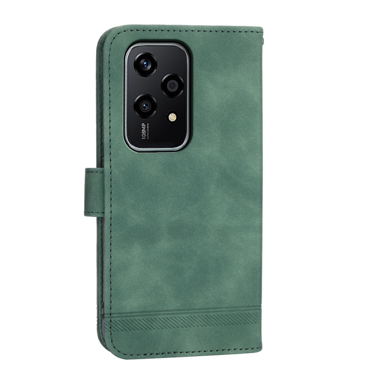 For Honor 200 Lite Global Dierfeng Dream Line TPU Hybrid PU Leather Phone Case