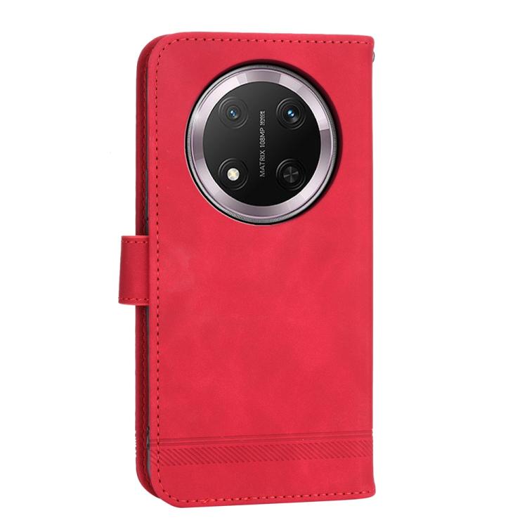 For Honor X9c Global / Magic7 Lite Dierfeng Dream Line TPU Hybrid PU Leather Phone Case
