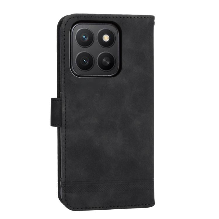 For Honor X8c 4G Dierfeng Dream Line TPU Hybrid PU Leather Phone Case