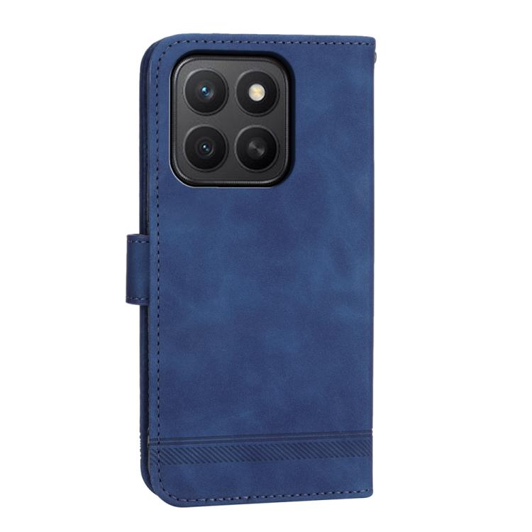 For Honor X8c 4G Dierfeng Dream Line TPU Hybrid PU Leather Phone Case