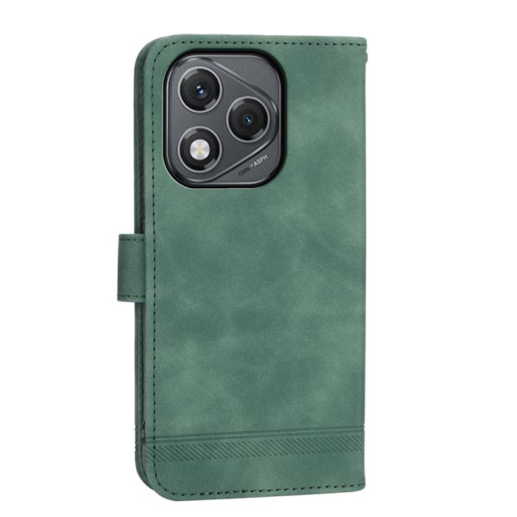 For Honor 400 Lite Global Dierfeng Dream Line TPU Hybrid PU Leather Phone Case