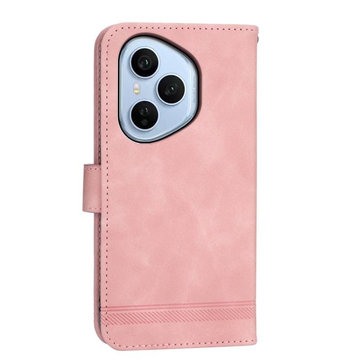 For Honor 400 Pro Global 160.8mm Dierfeng Dream Line TPU Hybrid PU Leather Phone Case