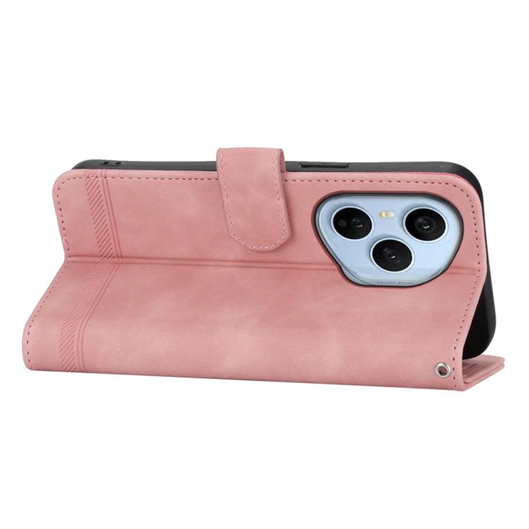 For Honor 400 Pro Global 160.8mm Dierfeng Dream Line TPU Hybrid PU Leather Phone Case