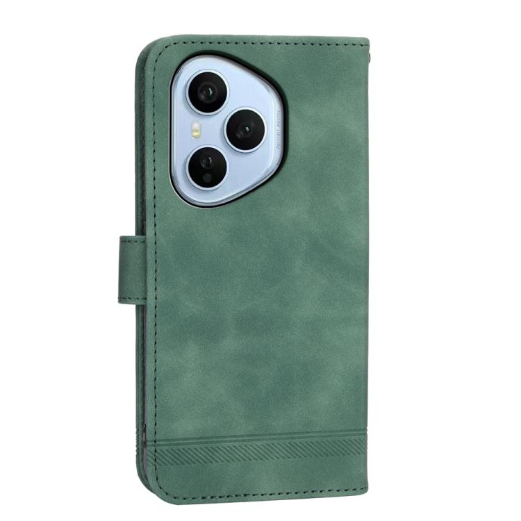 For Honor 400 Pro Global 160.8mm Dierfeng Dream Line TPU Hybrid PU Leather Phone Case