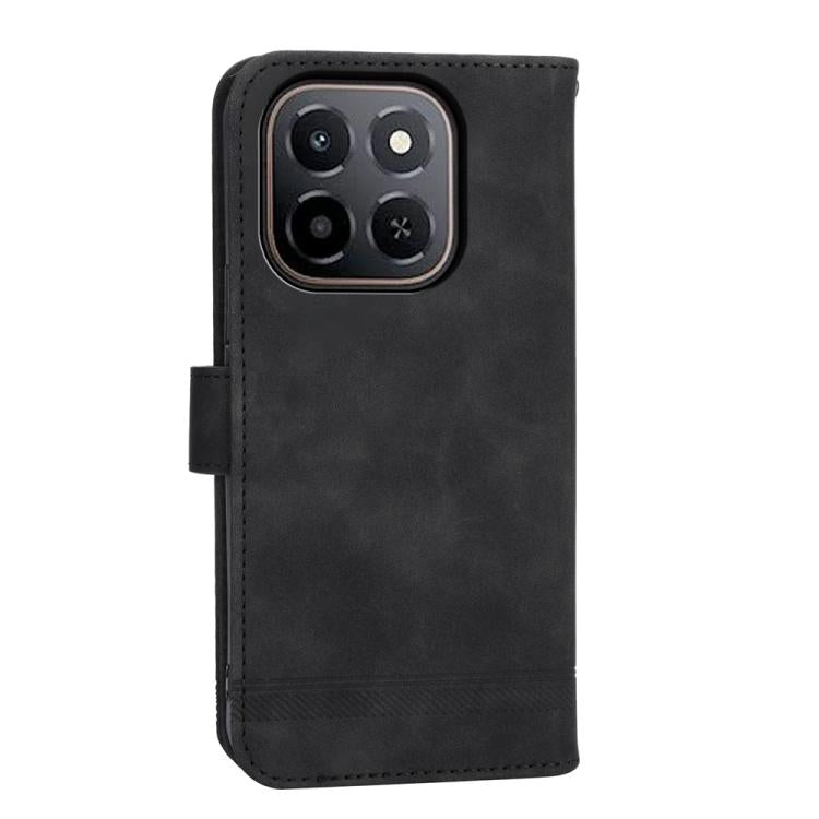 For Honor X6c 4G / X5b / X5b Plus Dierfeng Dream Line TPU Hybrid PU Leather Phone Case
