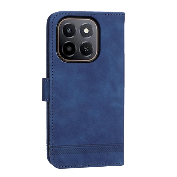 For Honor X6c 4G / X5b / X5b Plus Dierfeng Dream Line TPU Hybrid PU Leather Phone Case