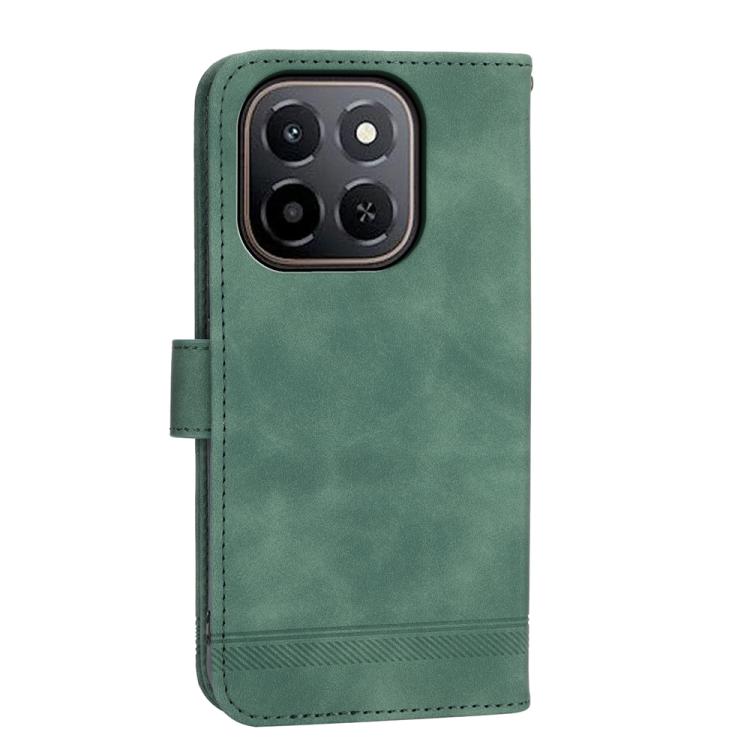 For Honor X6c 4G / X5b / X5b Plus Dierfeng Dream Line TPU Hybrid PU Leather Phone Case