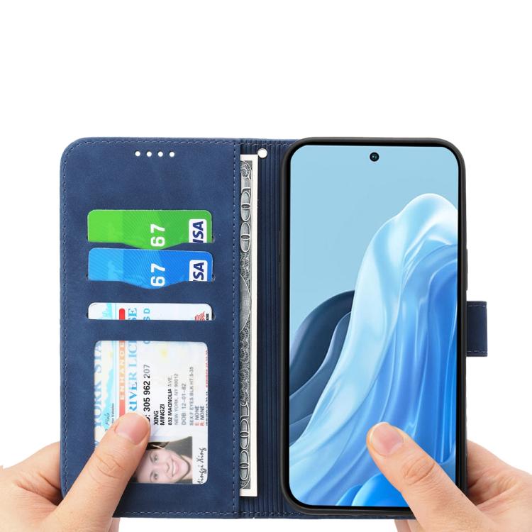 For Honor X5c Plus Dierfeng Dream Line TPU Hybrid PU Leather Phone Case