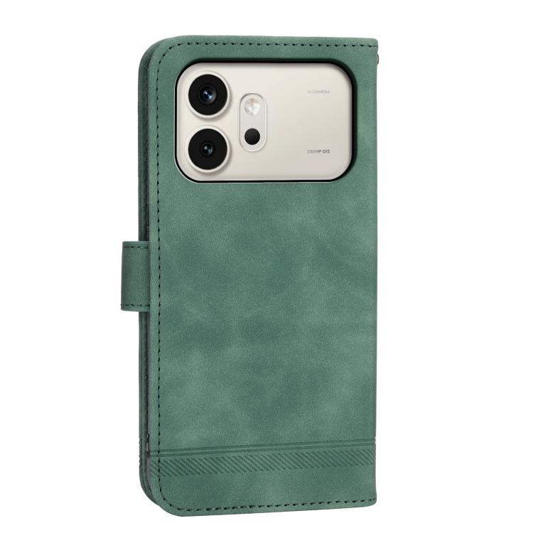 For Honor 600 Global / 600 Pro Global Dierfeng Dream Line TPU Hybrid PU Leather Phone Case