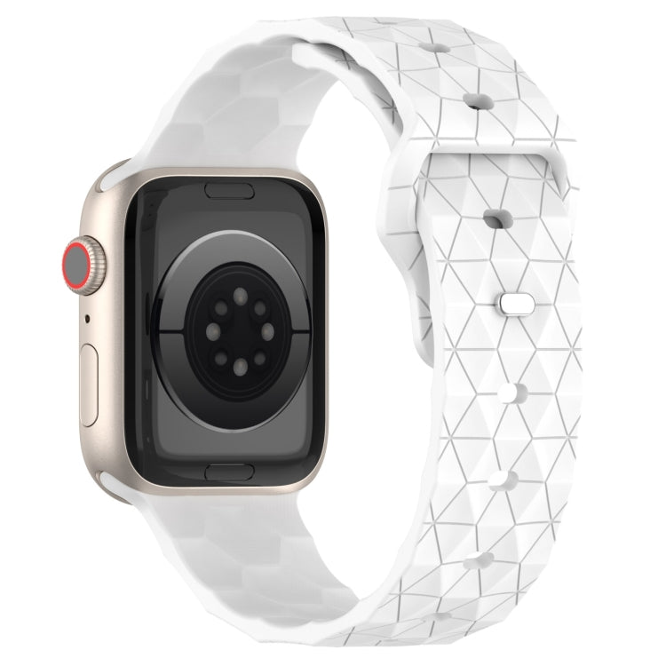Football Texture Silicone Watch Band For Apple Watch Series 10 42mm