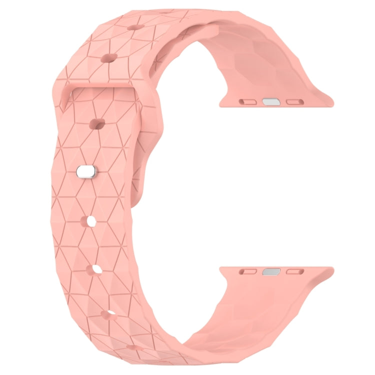 Football Texture Silicone Watch Band For Apple Watch Series 10 42mm