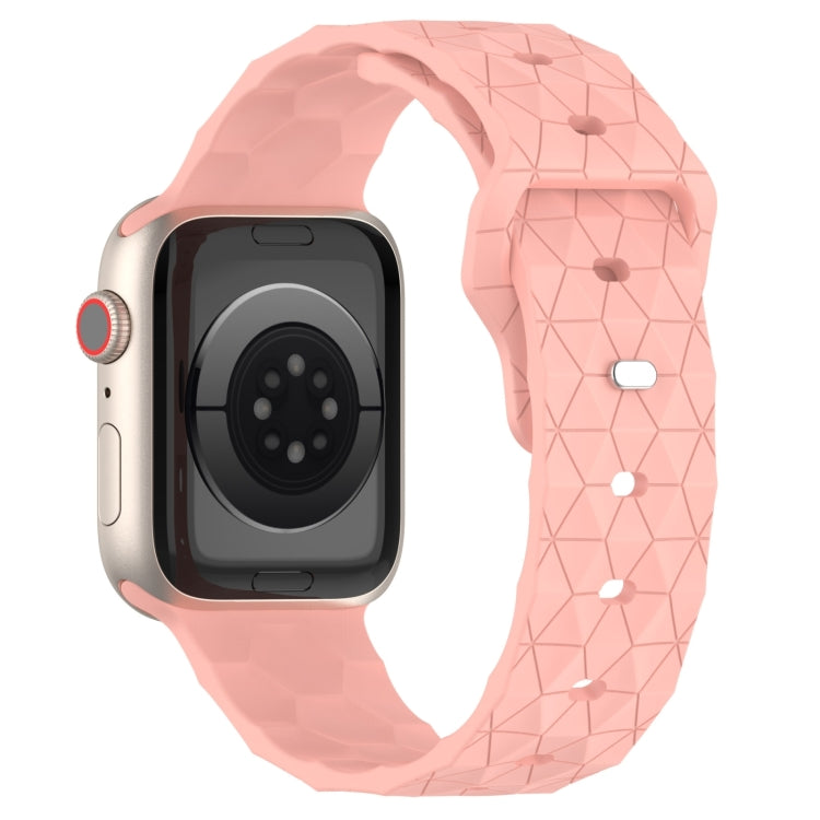 Football Texture Silicone Watch Band For Apple Watch Series 10 42mm