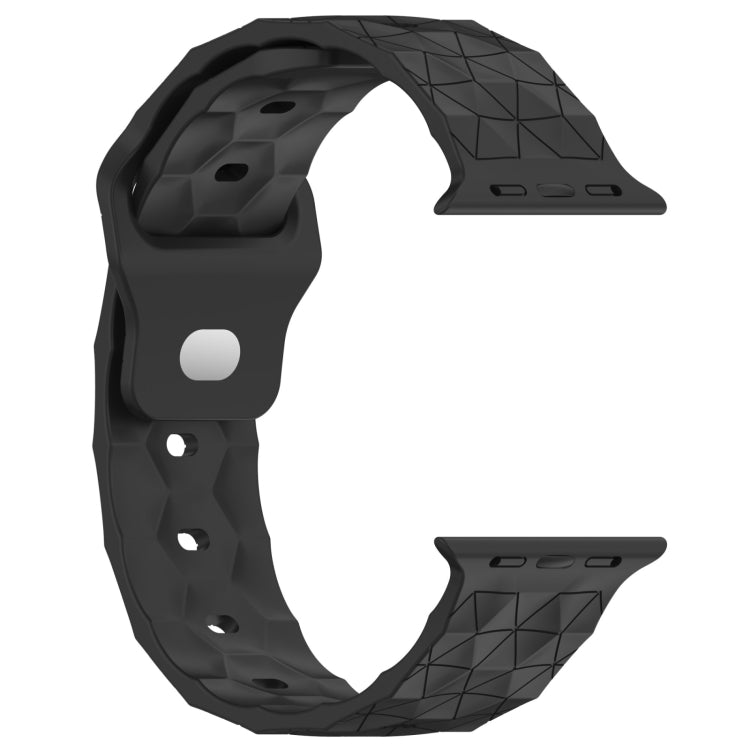 Football Texture Silicone Watch Band For Apple Watch Series 10 42mm