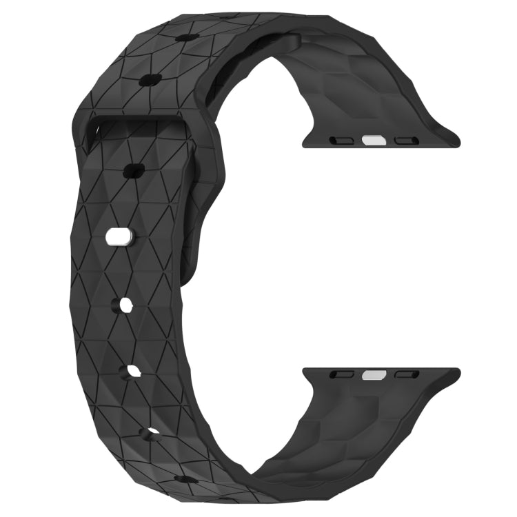 Football Texture Silicone Watch Band For Apple Watch Series 10 42mm