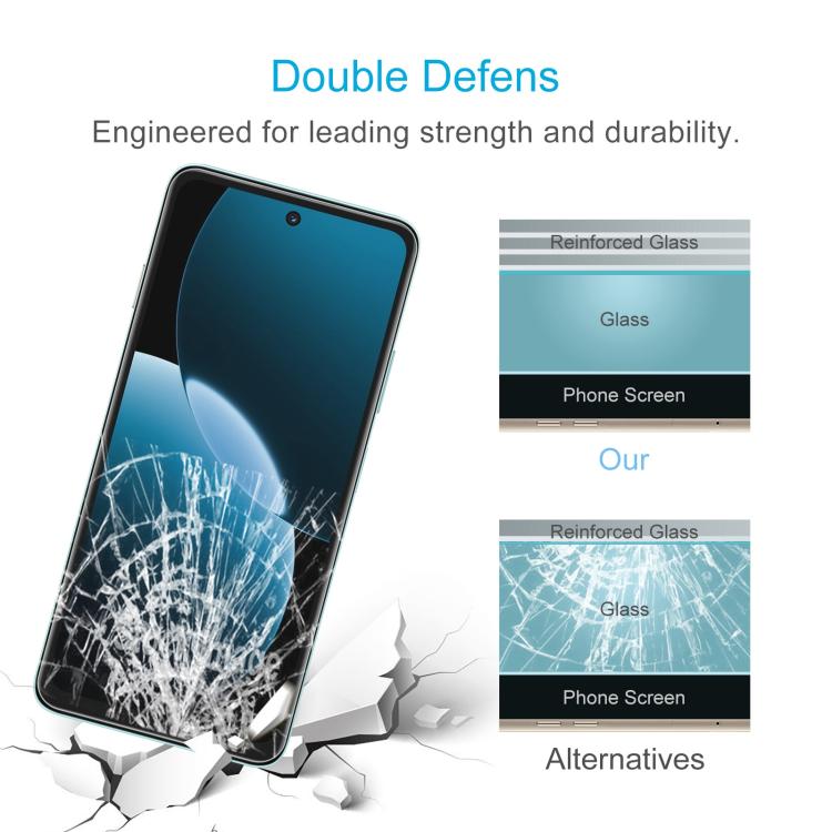 For Huawei Enjoy 80s 10pcs 0.26mm 9H 2.5D Tempered Glass Film