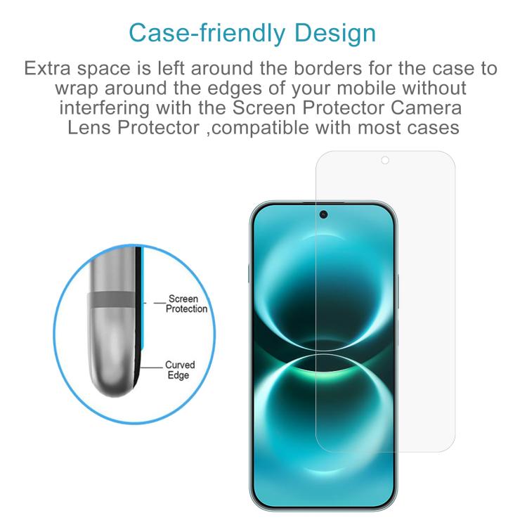 For Huawei Enjoy 90 Pro Max 5G 10pcs 0.26mm 9H 2.5D Tempered Glass Film