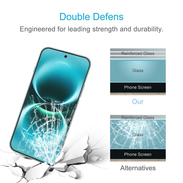 For Huawei Enjoy 90 Pro Max 5G 10pcs 0.26mm 9H 2.5D Tempered Glass Film