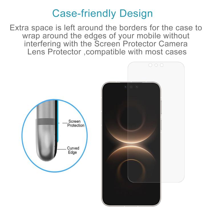 For Huawei Mate 80 Pro Max Wind 5G 10pcs 0.26mm 9H 2.5D Tempered Glass Film