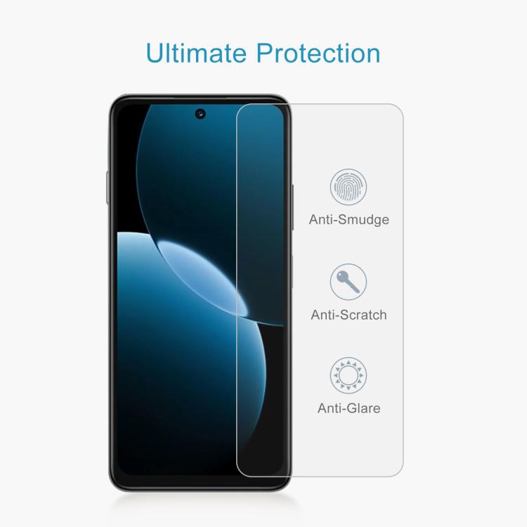 For Huawei Enjoy 80 50pcs 0.26mm 9H 2.5D Tempered Glass Film