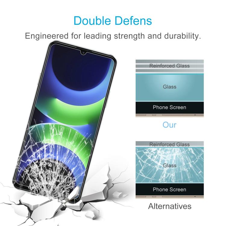 For Huawei nova Y63 50pcs 0.26mm 9H 2.5D Tempered Glass Film