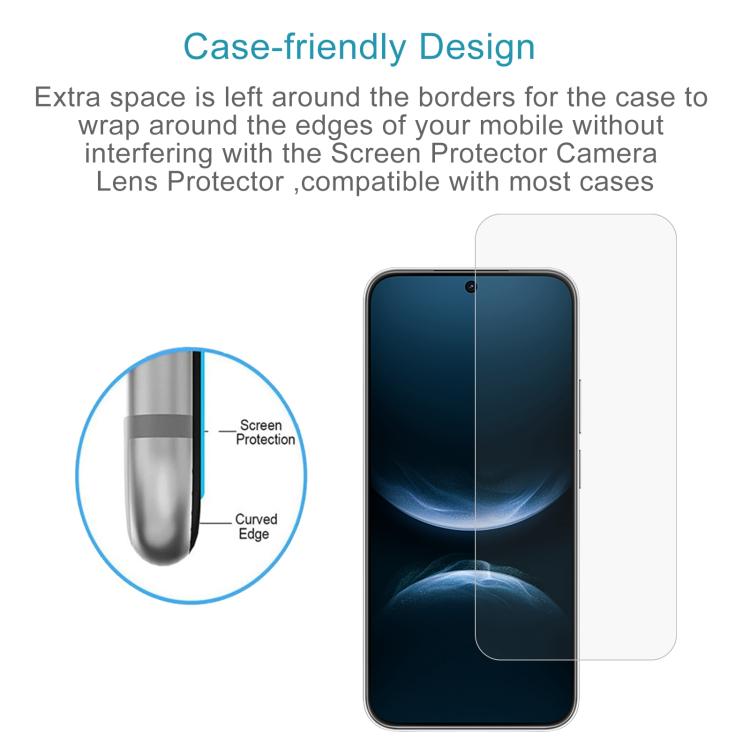 For Huawei nova 14 50pcs 0.26mm 9H 2.5D Tempered Glass Film