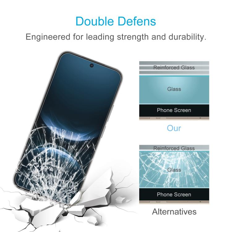 For Huawei nova 14 50pcs 0.26mm 9H 2.5D Tempered Glass Film