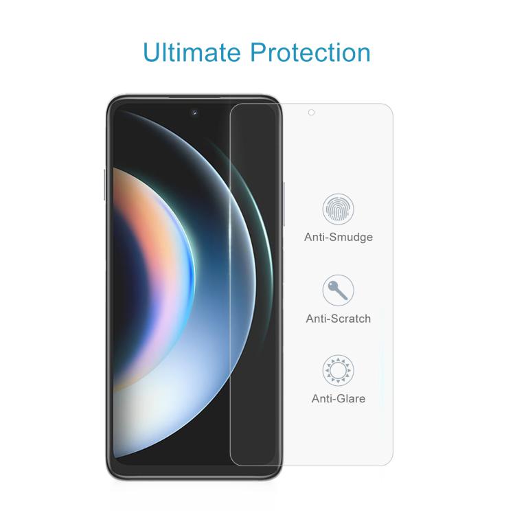 For Huawei Enjoy 90 5G 50pcs 0.26mm 9H 2.5D Tempered Glass Film