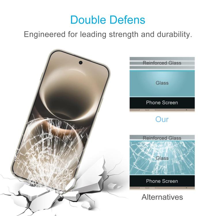 For Huawei nova 15 Max 50pcs 0.26mm 9H 2.5D Tempered Glass Film