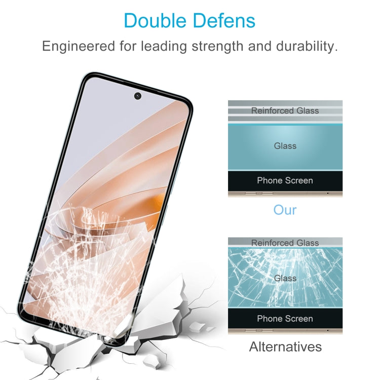 For Xiaomi Redmi 13 5G / 4G / Note 13R 10pcs 0.26mm 9H 2.5D Tempered Glass Film