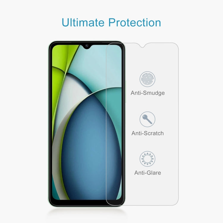 For Xiaomi Redmi A3x 10pcs 0.26mm 9H 2.5D Tempered Glass Film