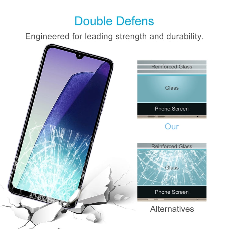 For Xiaomi Redmi 14R / A3 Pro 10pcs 0.26mm 9H 2.5D Tempered Glass Film