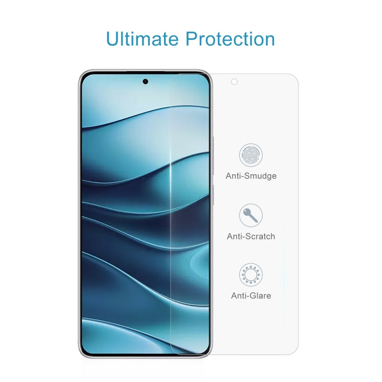 For Xiaomi Redmi Note 14 4G 10pcs 0.26mm 9H 2.5D Tempered Glass Film